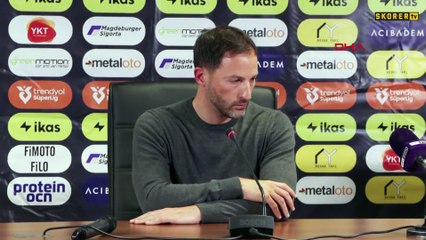 Fenerbahçe Teknik Direktörü Domenico Tedesco: Önümüzde yürümemiz gereken uzun bir yol var