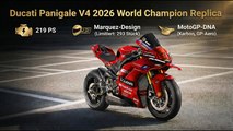 Ducati feiert Marquez’ WM-Titel mit der V4 2026 Replica