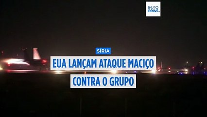 EUA atacam 70 alvos do Daesh na Síria após ataque mortal a soldados norte-americanos