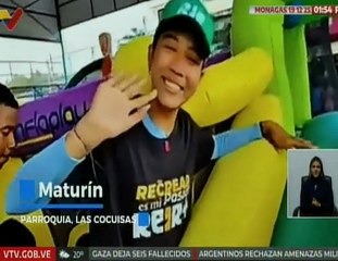 Niños y niñas del estado Monagas disfrutan de diferentes actividades en estas navidades felices