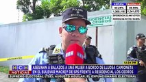 A balazos asesinan a mujer en Res. Los Cedros SPS