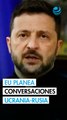 Zelenski dice que EU planteó conversaciones entre Ucrania y Rusia