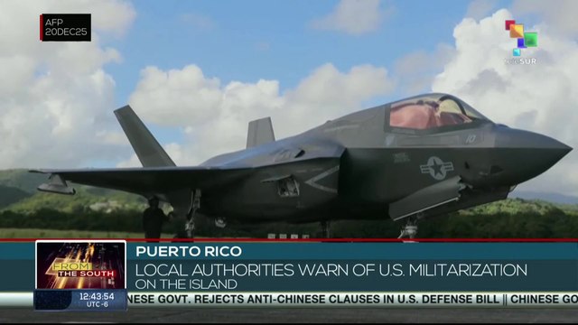 Puerto Rico | Local authorities warn of U.S. militarization on the island