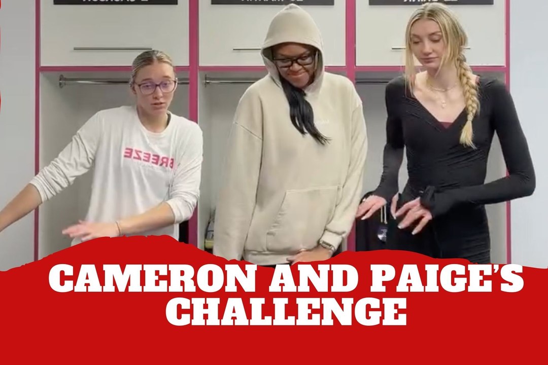 Cameron Brink and Paige Bueckers dance challenge goes viral