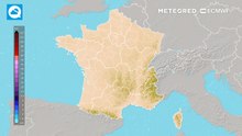 L'épisode méditerranéen se poursuit dans le Sud-Est : des cumuls de pluie de plus de 150 mm attendus !