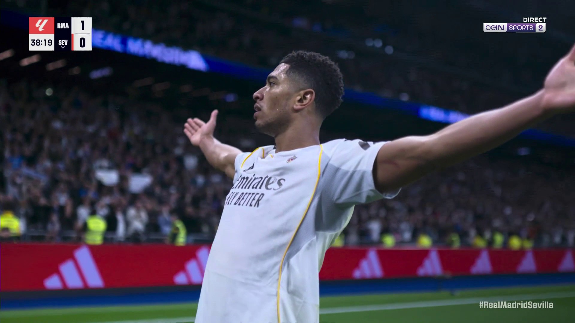 La Liga : L'énorme but de la tête de Jude Bellingham !