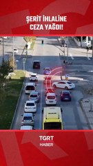 Gaziantep'te trafikte kural dışı şerit ihlali yapan 810 araç sürücüsüne toplam 802 bin 344 TL cezai işlem uygulandi . . .