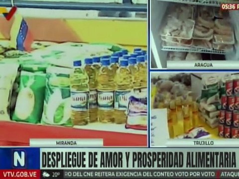 Miranda | Familias son beneficiadas con Despliegue de Amor y Prosperidad Alimentaria