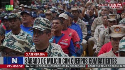 Sábado de Milicia: Vpdte. Sec. Padrino López se reúne con Cuerpos Combatientes de la Clase Obrera