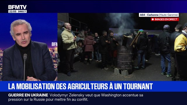 A63, A64... des barrages d'agriculteurs toujours en place - 20/12