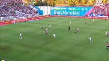 El gol de Alario para el 1-1 de Estudiantes