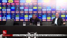 Çaykur Rizespor Teknik Direktörü Recep Uçar açıklamalarda bulundu