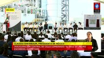 Claudia Sheinbaum inaugura planta de la CFE y destaca fin de la privatización energética en México