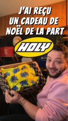 J’ai reçu un cadeau de Noël par Holy #Gift #Noel