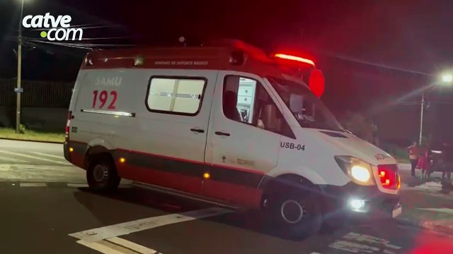 Motociclista fica ferido após batida com carro no São Cristóvão em CascaveL