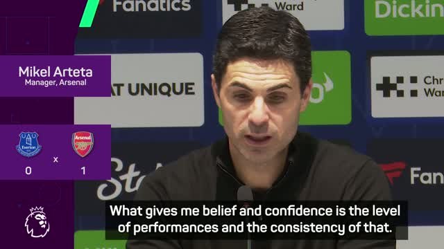 'We are there!' - Arteta 'confident' Arsenal can close out Premier League title