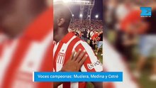 Voces campeonas: Muslera, Cetré y Medina