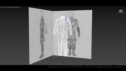 Flame: 3DS MAX Practice Polygon Modeling Model Video #26 (12-20-2025)