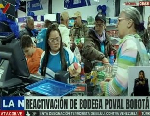 Táchira | Reapertura de bodega PDVAL en el mcpio. Lobatera beneficia a más de 5 mil familias