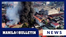 Fire hits warehouse in Caloocan City
