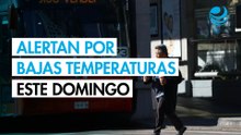 Activan las alertas Naranja y Amarilla por bajas temperaturas en la CDMX este domingo