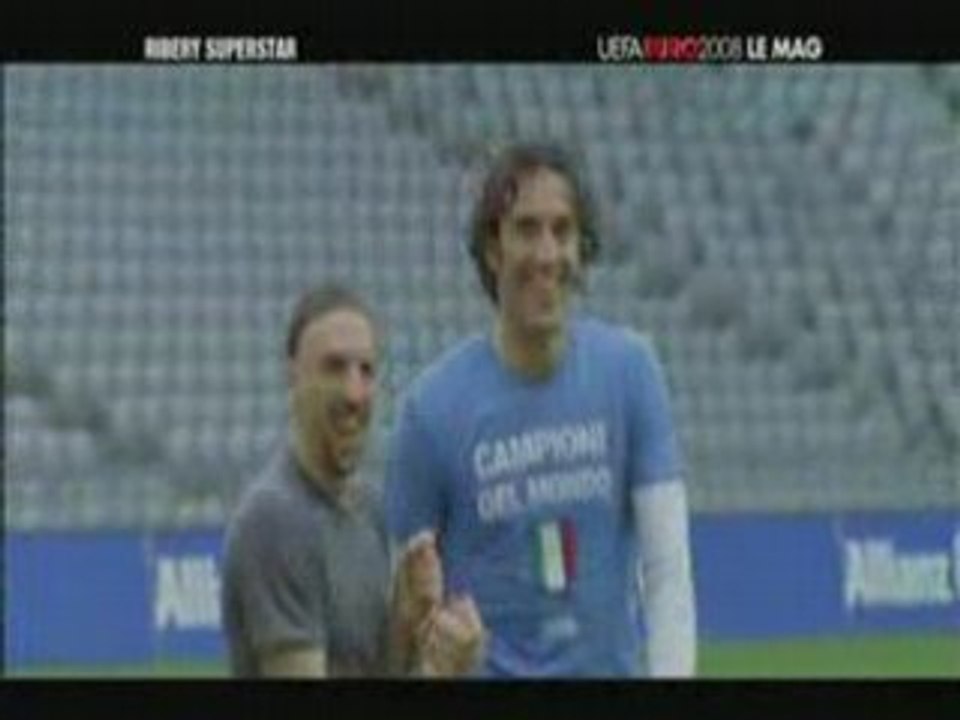 Ribery vs Toni