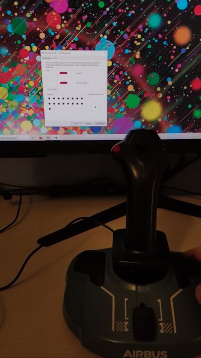 Test Joytick Airbus