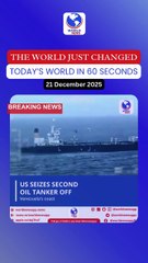 US seizes second oil tanker off Venezuela's coast