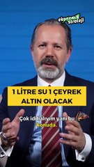 Ekonomist İslam Memiş'ten tüyleri diken diken eden uyarı: "Bir litre su, bir çeyrek altın fiyatına yükselecek!"