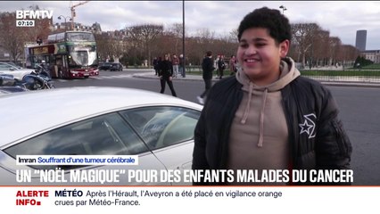 Pour Noël, des enfants atteints du cancer profitent d'une expérience magique