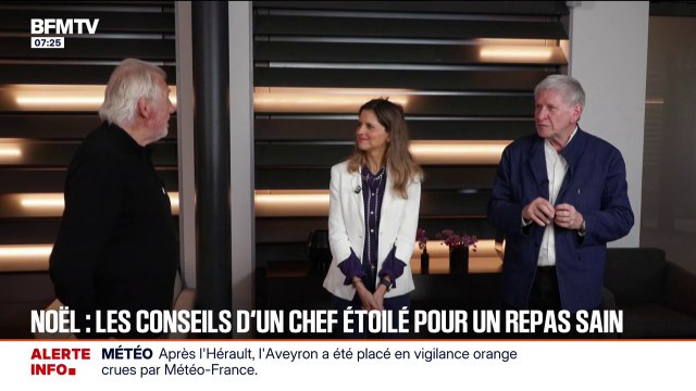 Repas de fin d'année: voici les conseils d'un chef étoilé pour un repas sain