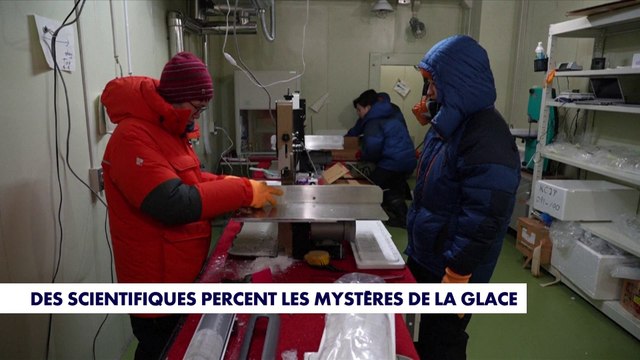 Des scientifiques percent les mystères de la glace