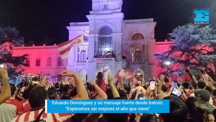 Eduardo Dominguez y un mensaje que ilusiona a los hinchas: "Ser mejores el ańo que viene"