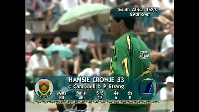 1995 Zimbabwe vs South Africa, 1st ODI at Harare