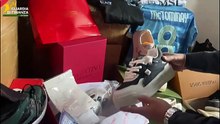 Catania, la Finanza sequestra due milioni di capi d'abbigliamento falsi. IL VIDEO