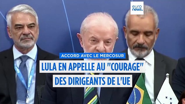 Accord avec le Mercosur : Lula en appelle au courage politique des dirigeants de l'UE