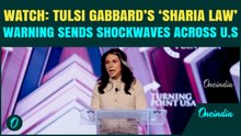 VIDEO: DNI Tulsi Gabbard’s EXPLOSIVE Speech on Islamization of American Cities | ‘Sharia Law in U.S’