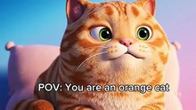 POV: You are an orange cat 🧡