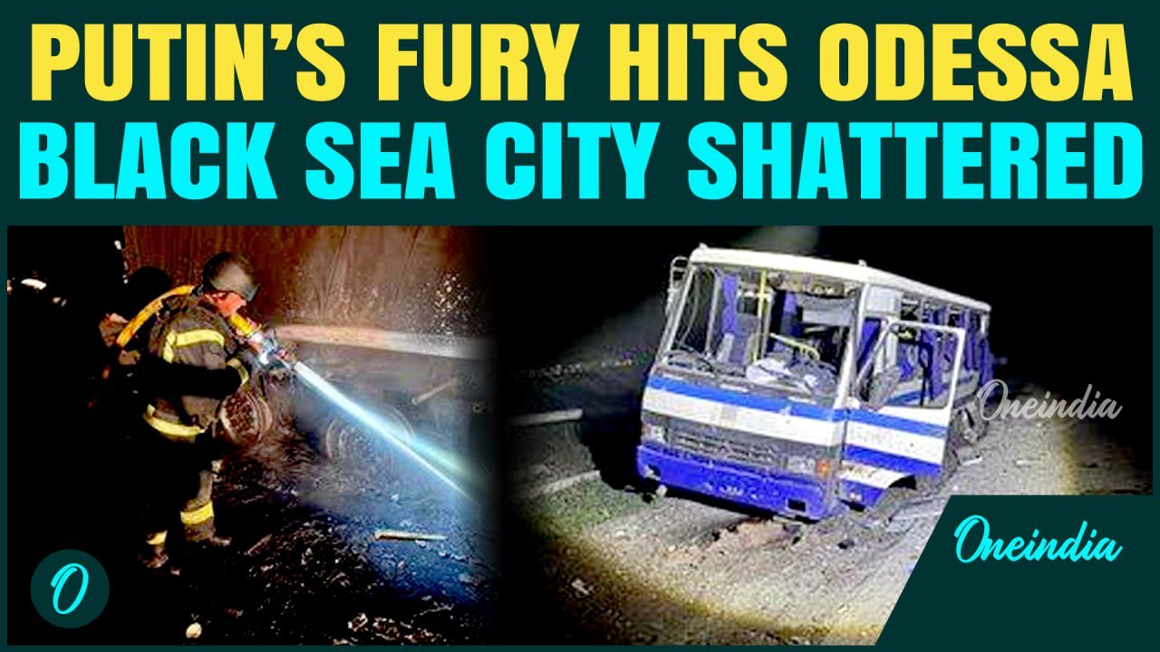 Russia-Ukraine War BREAKING: Odessa BURNED By Putin’s Missiles and Drones; 8 KILLED, 27+ Injured