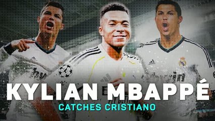 Kylian Mbappe: equals Ronaldo's Real Madrid record