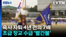 육사 자퇴 4년 전보다 7배↑...초급 장교 수급 비상 / YTN