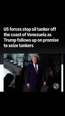 U.S. forces intercepted an oil tanker near Venezuela on Saturday This was the second such action in less than two weeks