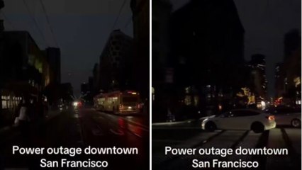 Il video del blackout a San Francisco: circa 130mila cittadini al buio