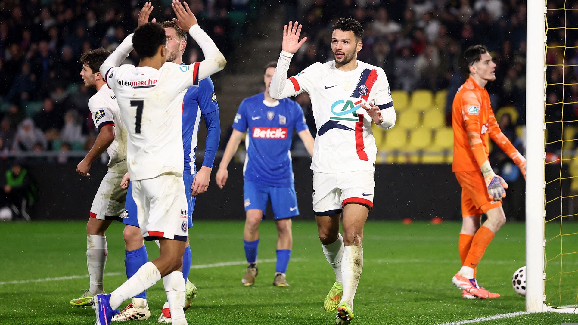Coupe de France : 4-0, le PSG tranquille face à Vendée Fontenay Foot ...
