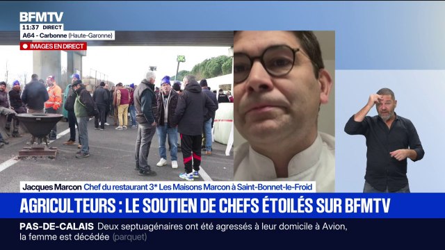 C'est nous, les consommateurs, qui avons le pouvoir : le chef Jacques Marcon appelle à soutenir les agriculteurs en achetant français