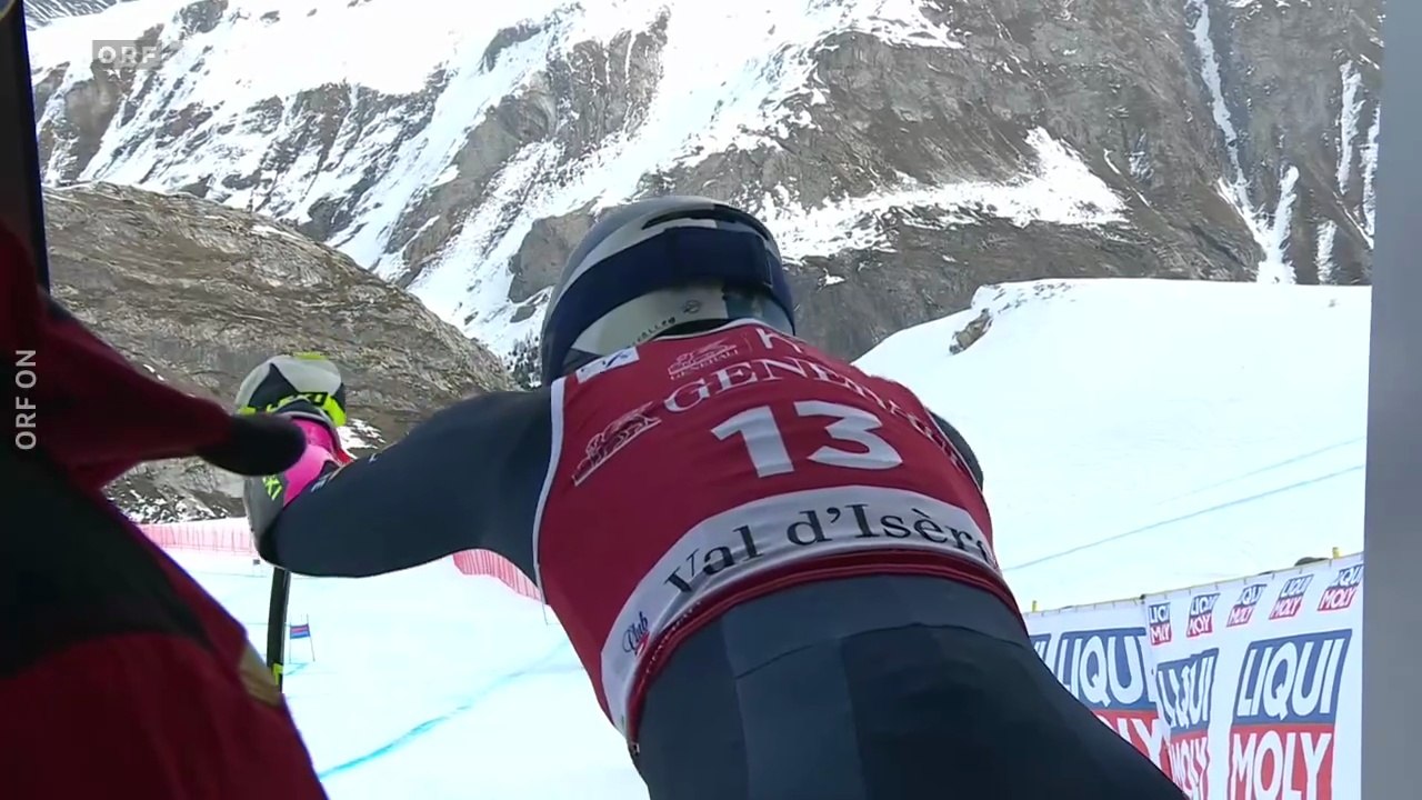 Lindsey Vonn - Val d'Isere Super G  (3rd Place)