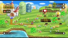 New Super Mario Bros. Wii online multiplayer - wii