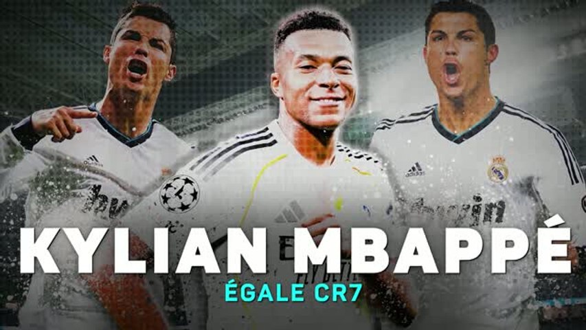 Real Madrid - Kylian Mbappé égale CR7 !