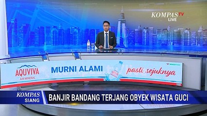 Banjir Bandang Terjang Tegal dan Pemalang, Kawasan Wisata Guci Disapu Arus Deras