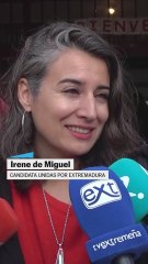 Irene de Miguel (Unidas por Extremadura): "Necesitamos que no nos roben los derechos"